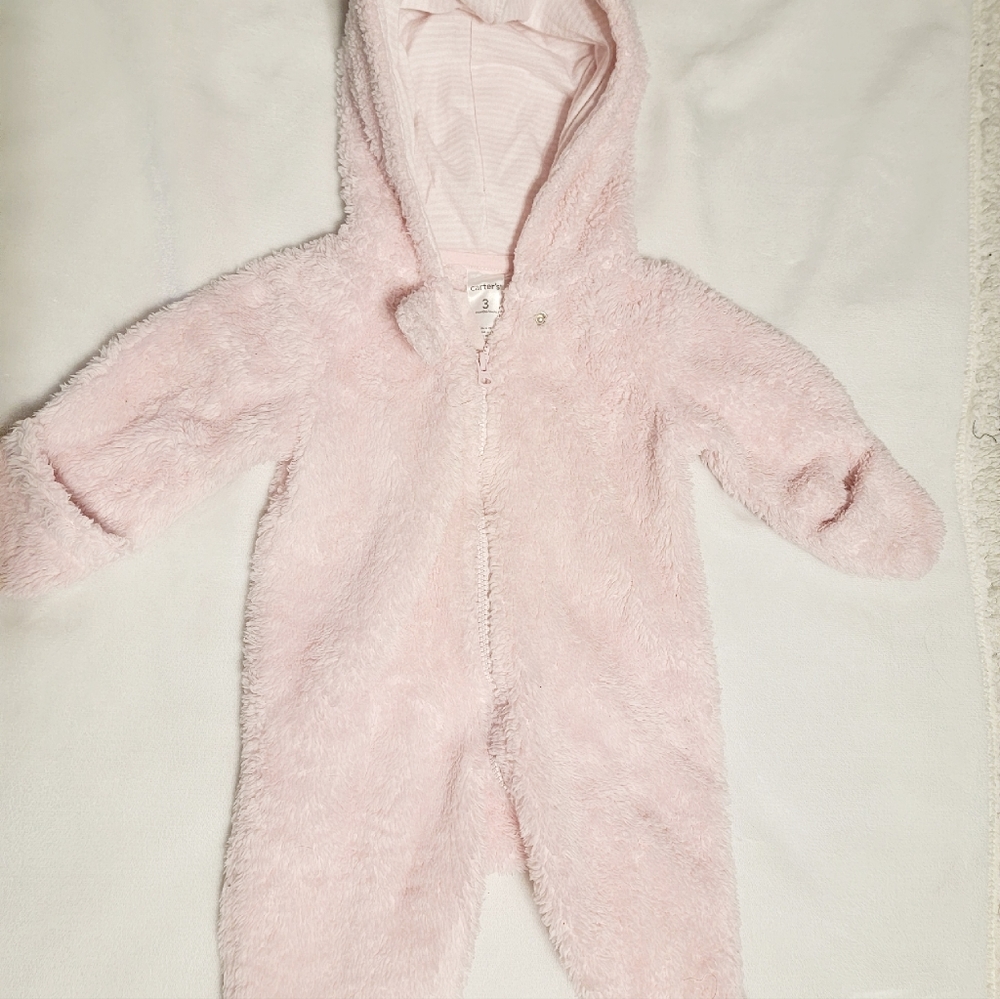 Carters Baby girl winter bodysuit